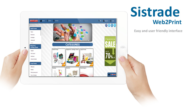 Sistrade on a Tablet
